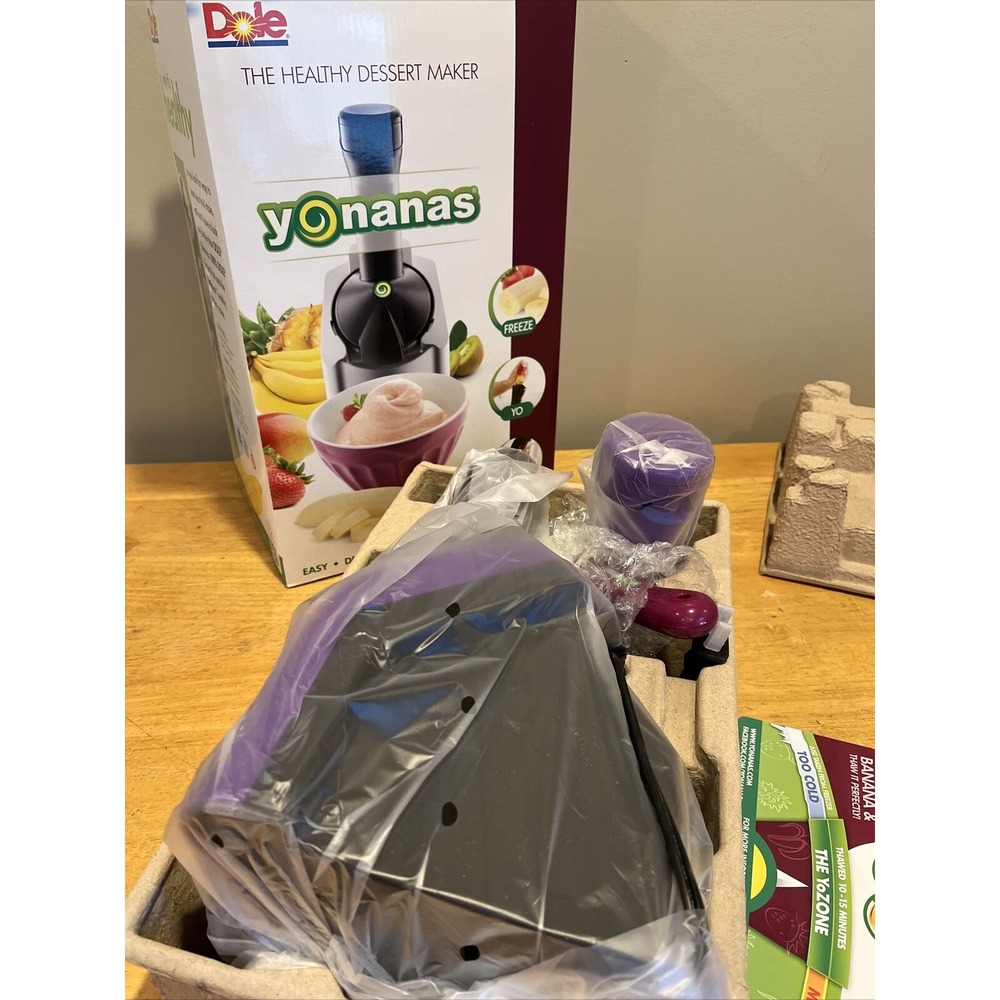 Dole Yonanas Healthy Frozen Fruit Desert Maker Purple‎